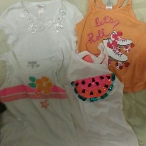4 girls shirts