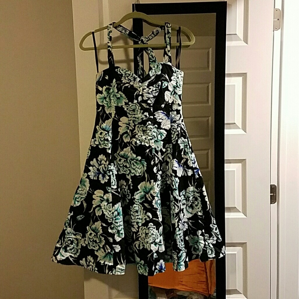 White house black market A-line dress