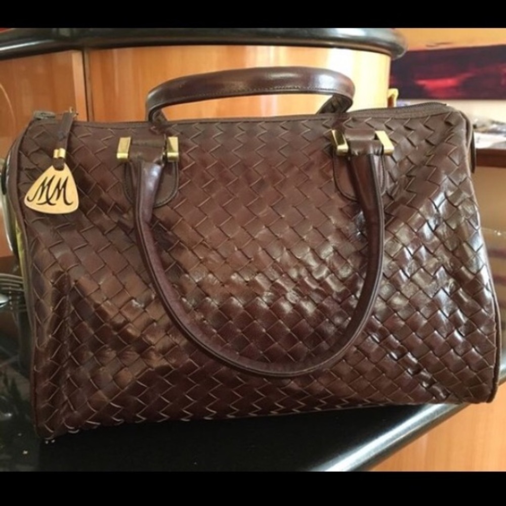 Morris Moskowitz Leather Handbag 👜