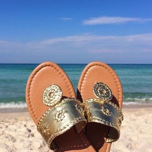 Jack Rogers Look Alike Flip Flops