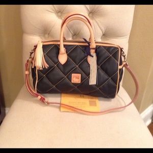Dooney & Bourke Spicy Quilted Barrel Satchel