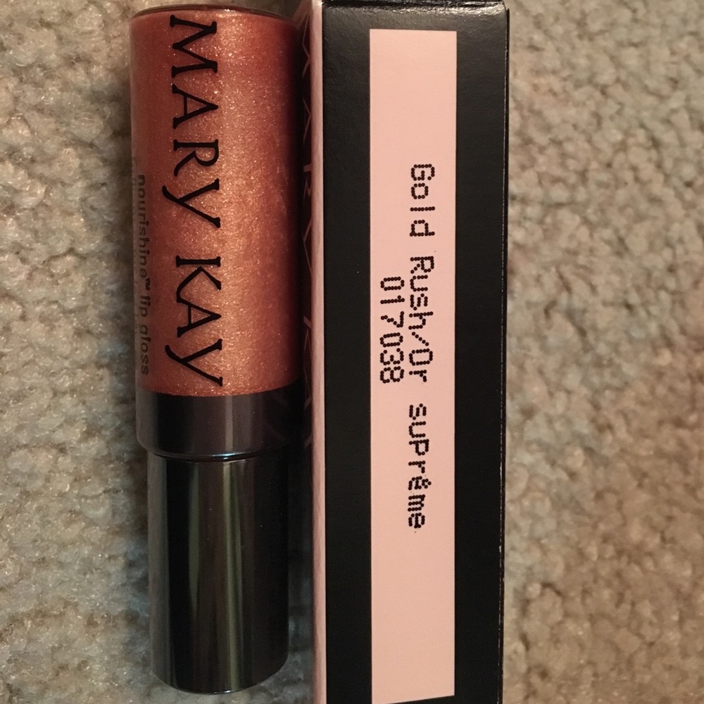 Mary Kay nourishine lip gloss. Gold Rush