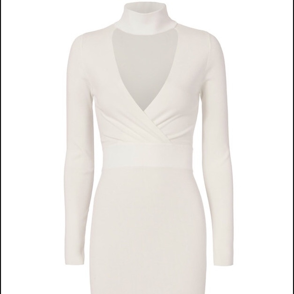 A.L.C. Deep V Knot Dress