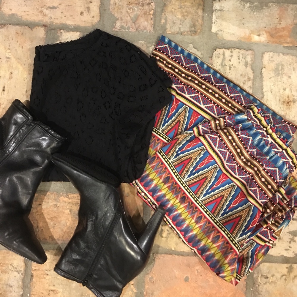 Printed Palazzo Pants