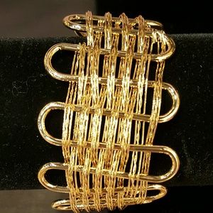 Gold Fashion Cuff