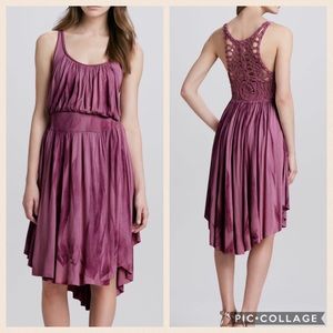 Free People Cast Your Net Crochet Back Festival