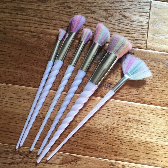 Other - Rainbow makeup brushes