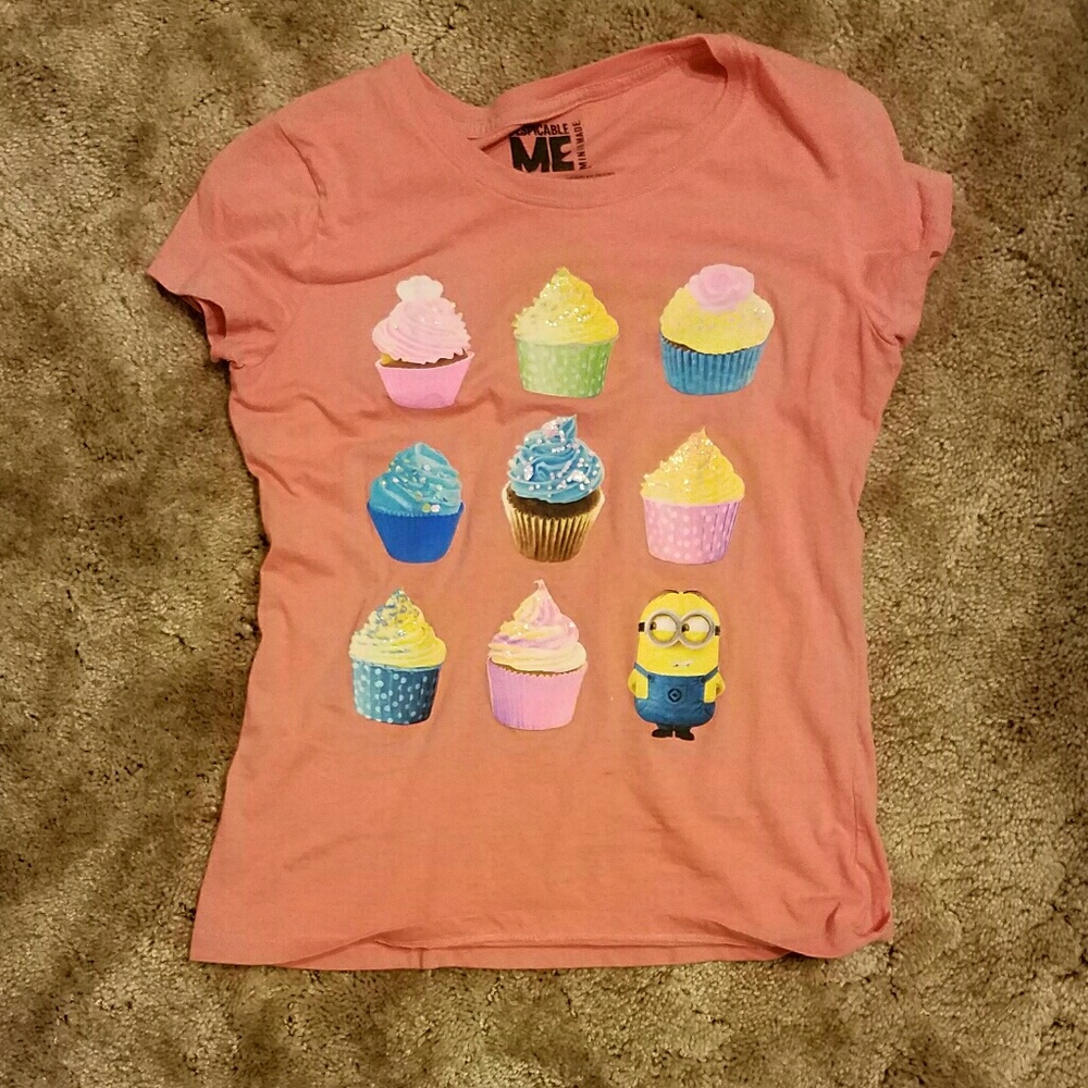 Normal dark peach girls shirt