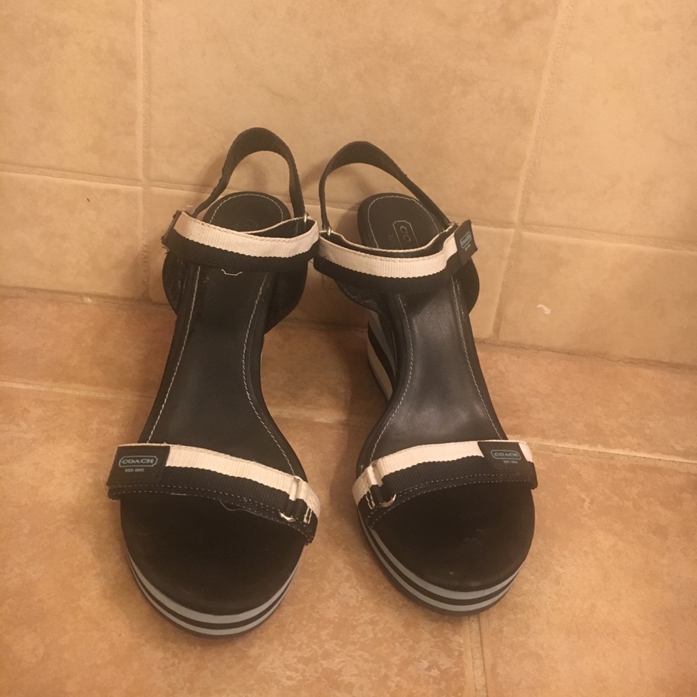 Beautiful Coach Wedges