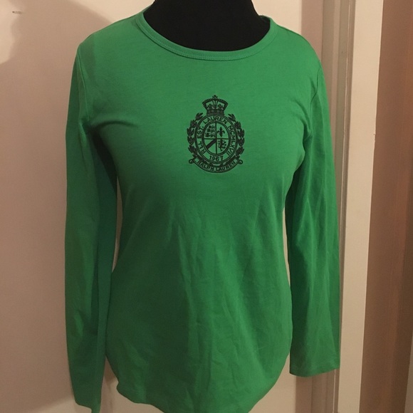 Lauren Ralph Lauren Tops - 🐎Ralph Lauren long sleeve logo top M🐎