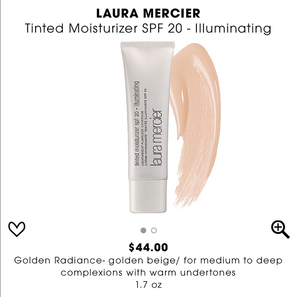 Laura Mercier Golden Radiance Tinted Moisturizer