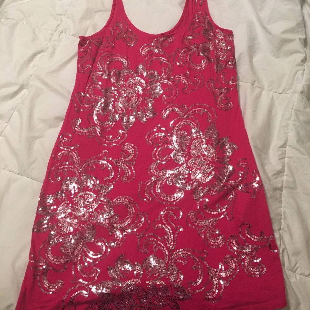 Glitter Pink Express Dress