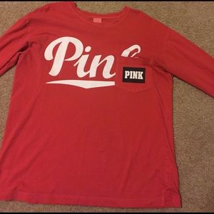PINK long sleeve shirt