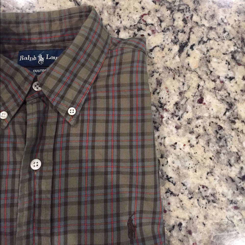 🎉 Host Pick🎉Ralph Lauren Custom Fit Button Down