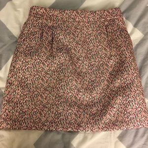 *MUST GO * NWT JCREW pink confetti mini skirt