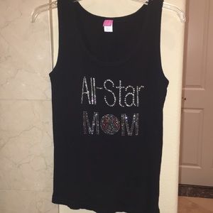 Baseball Bling Tank