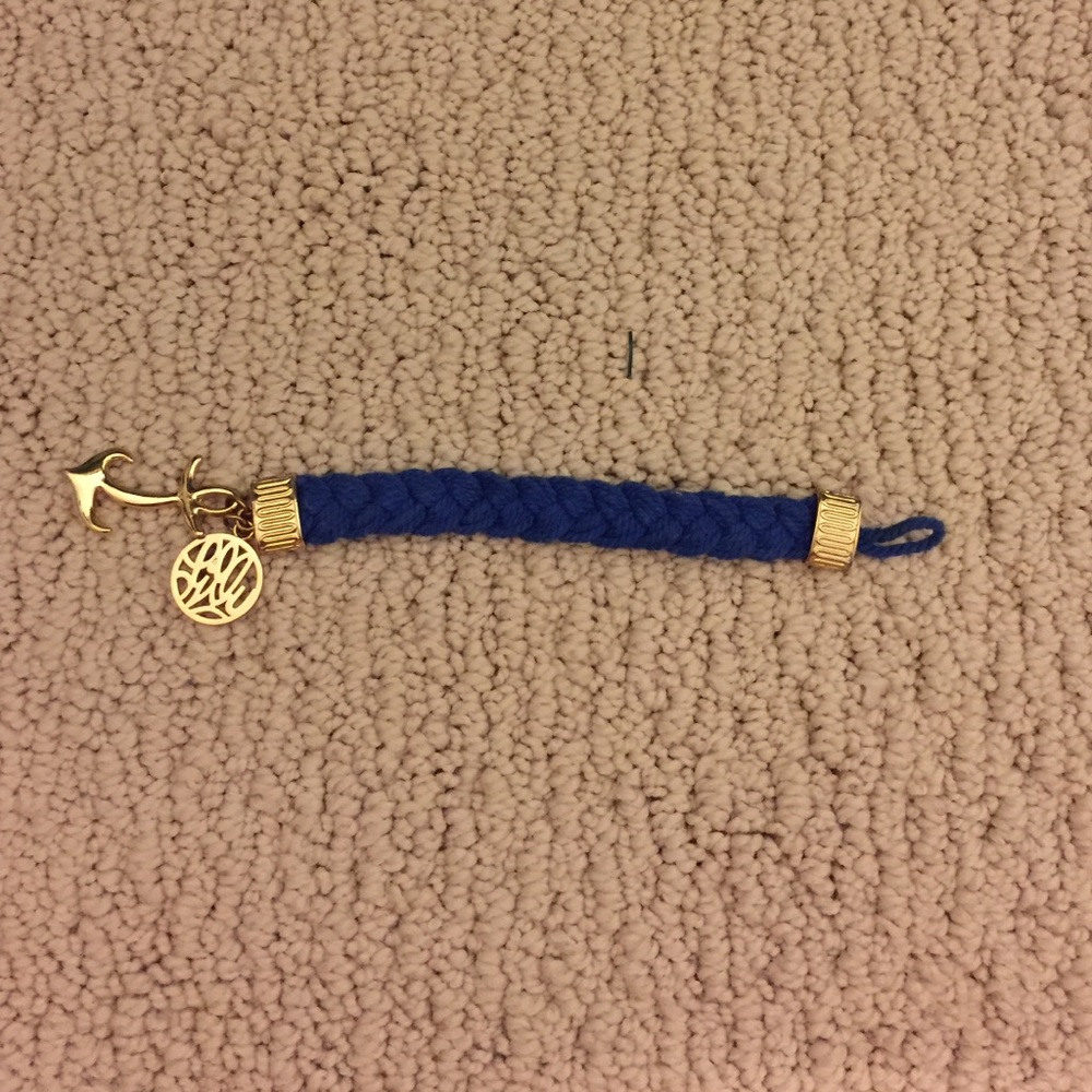 blue nautical lilly pulitzer bracelet