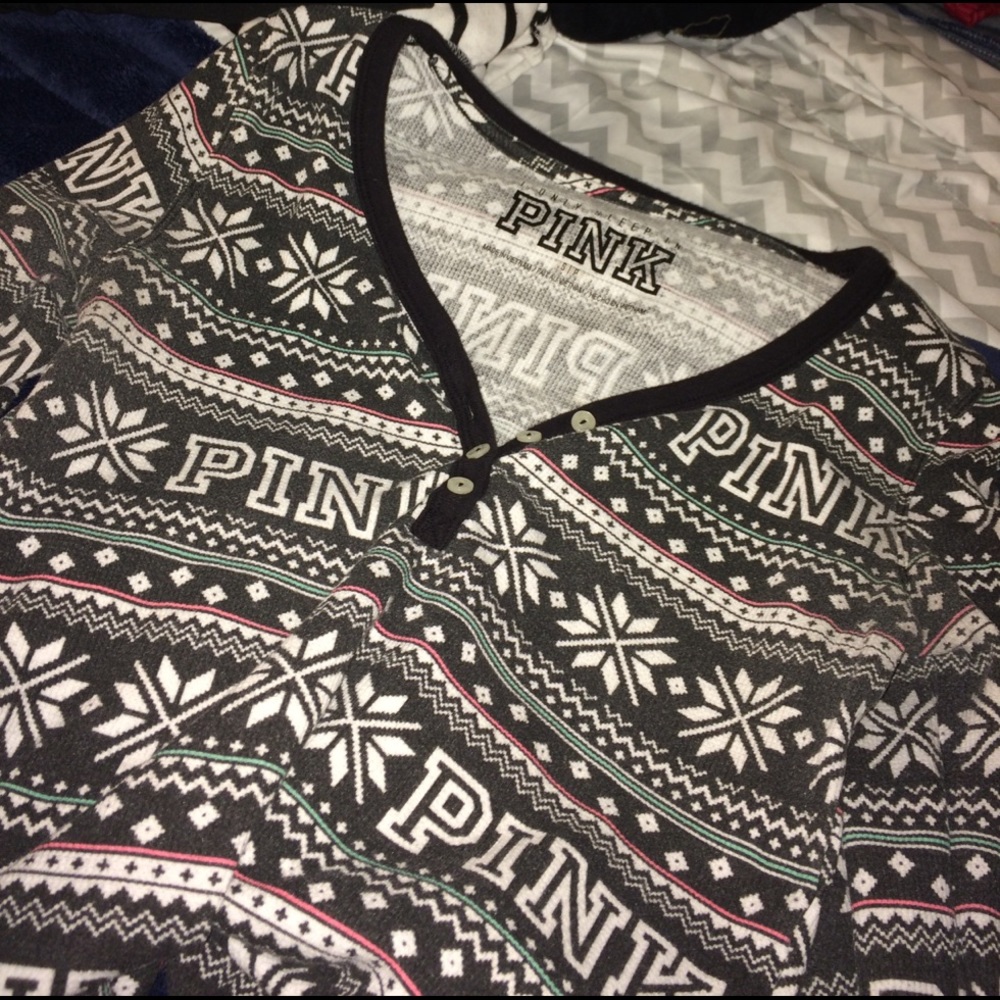 Pink sleep shirt