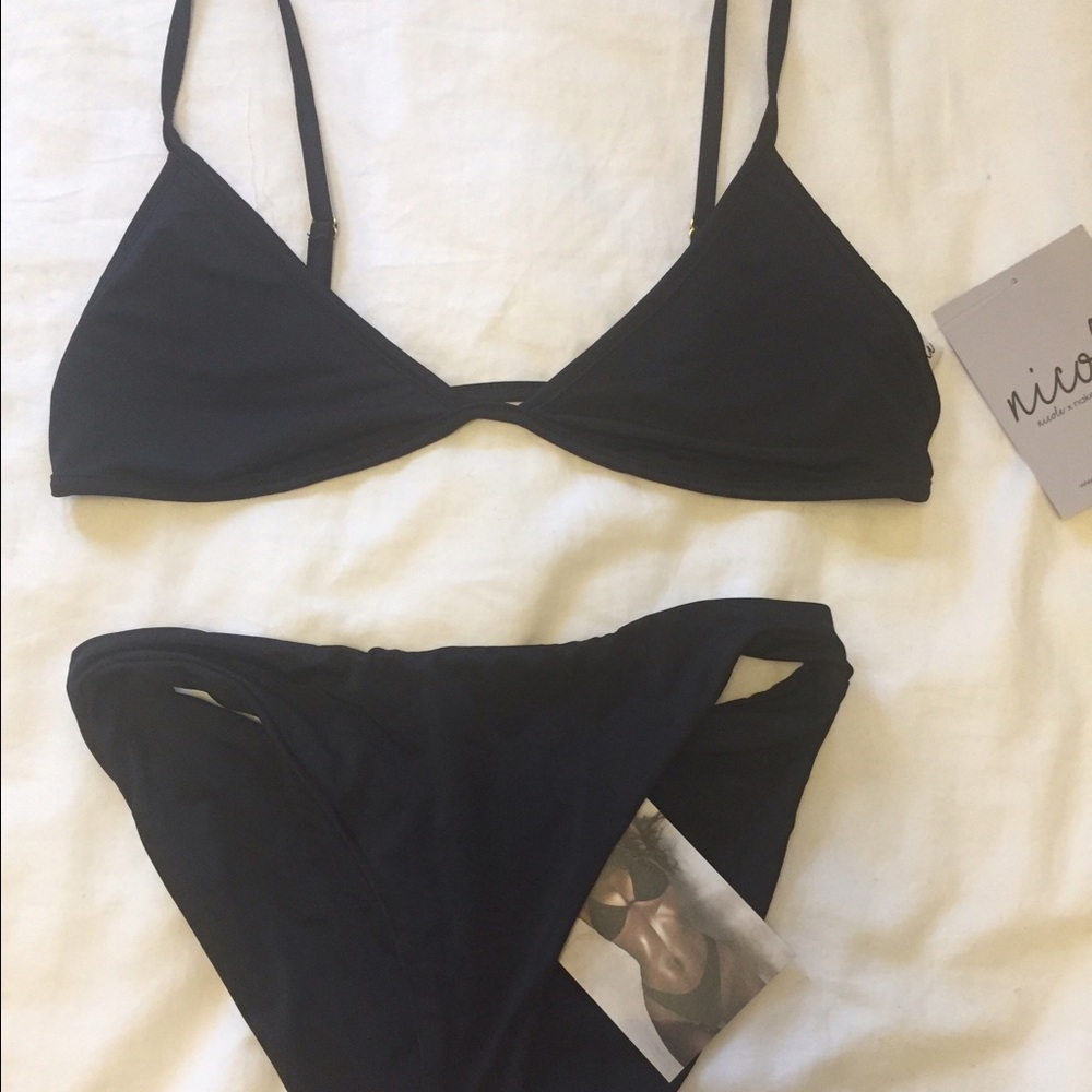 South Beach Bikini Black