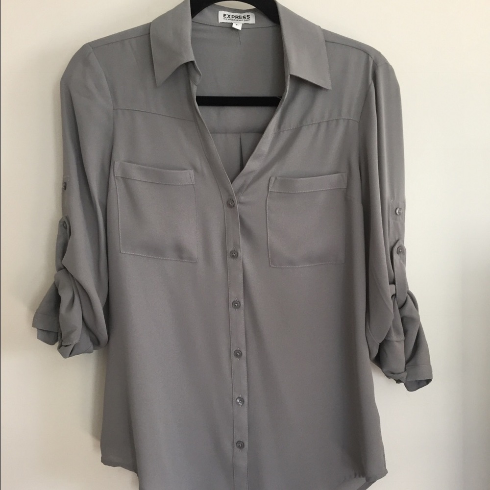 Grey Express Blouse