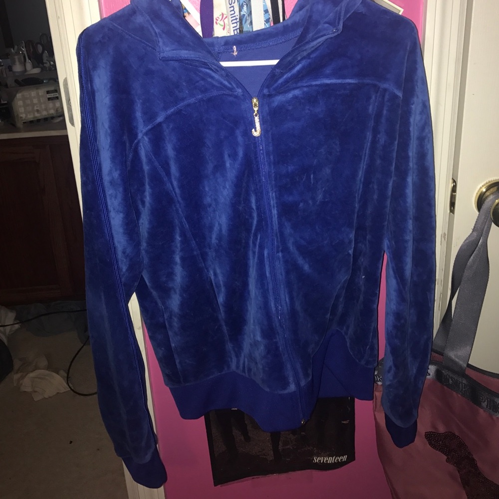 Velour juicy couture jacket