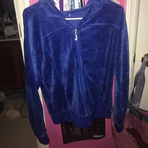 Velour juicy couture jacket