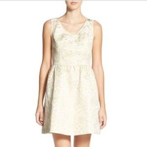 Nordstrom gold dress