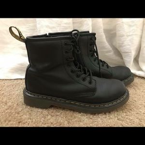 Girl's Dr. Marten's Delaney combat boots