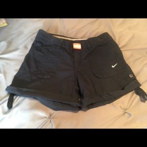 Navy Nike golf shorts