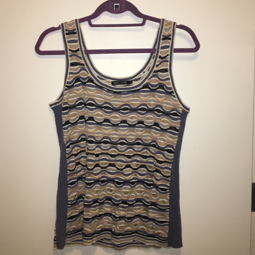 Nic+Zoe stylish patterned tank