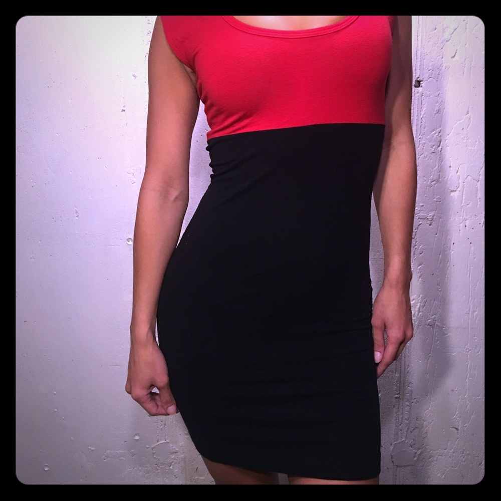 Red and Black Valentines Dress