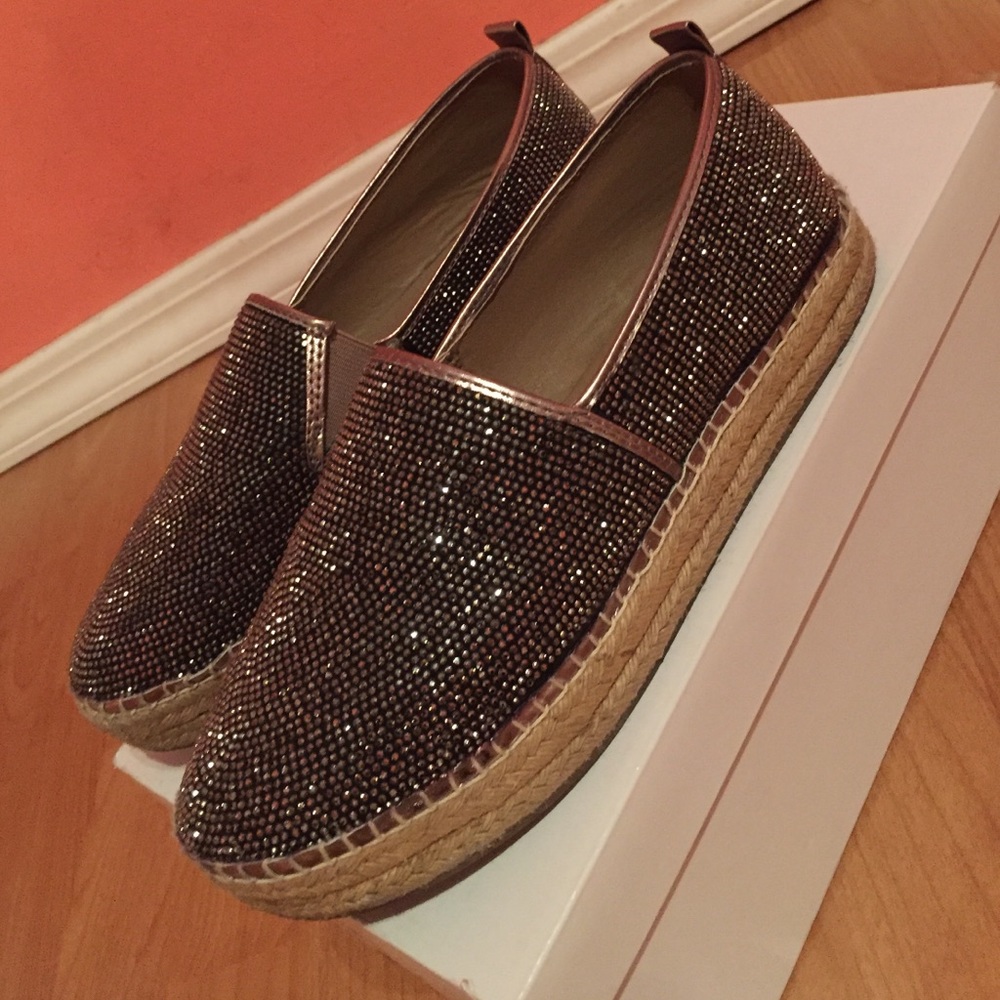 Steve Madden sparkly espadrilles