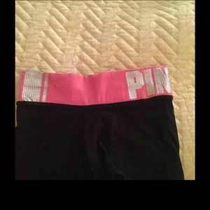 Pink vs yoga shorts