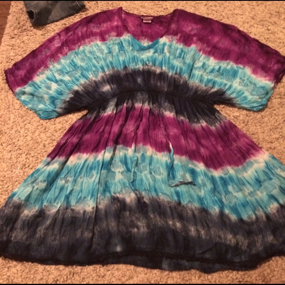 Tye dye flow dress!