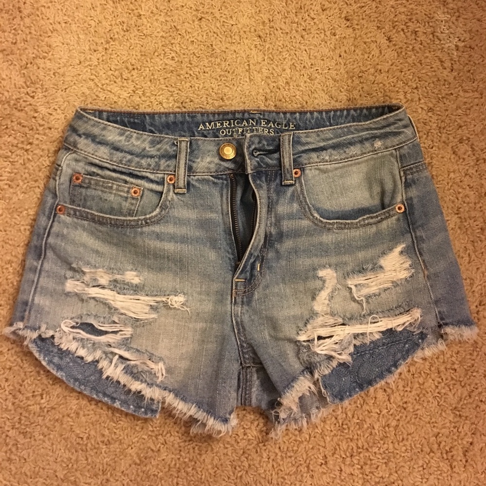 American Eagle jean shorts