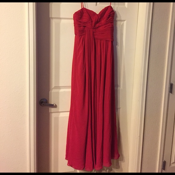 Jill Stuart strapless draped chiffon dress 💃🏼 - Picture 5 of 7