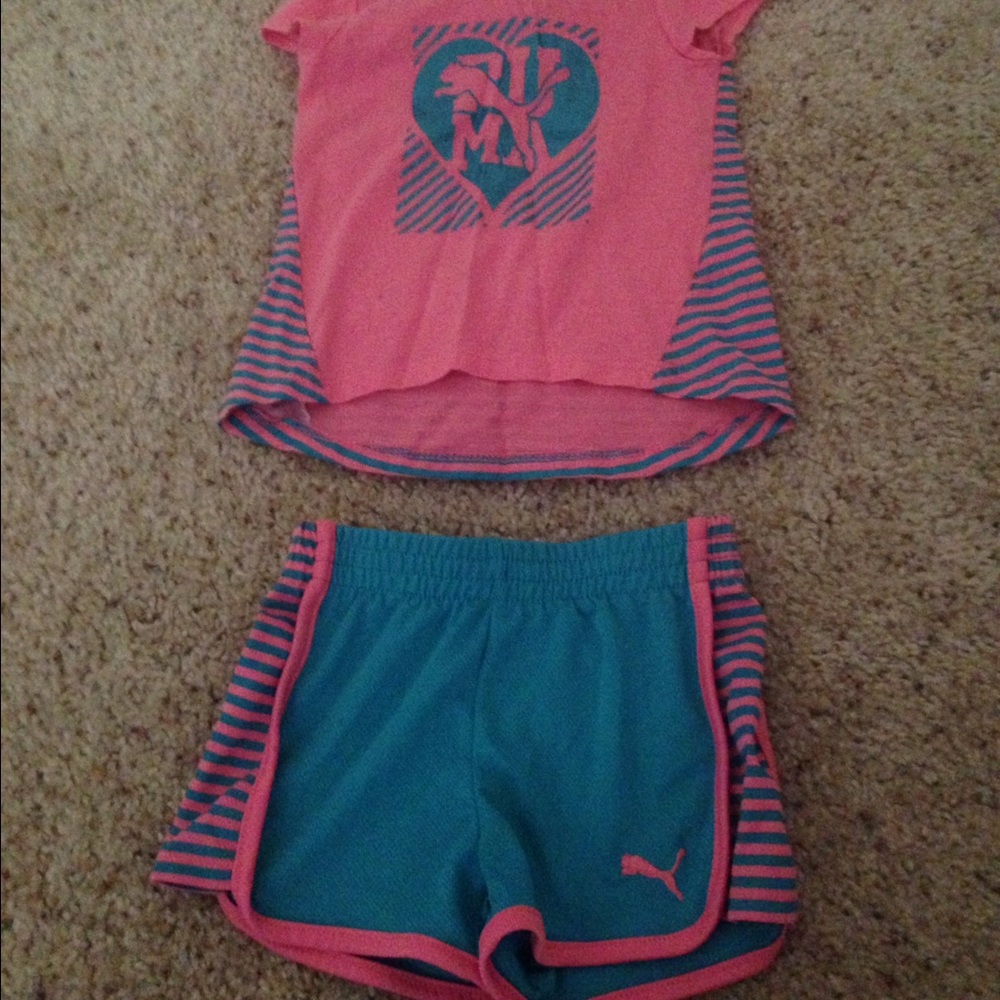 Girls Puma outfit size 24 months