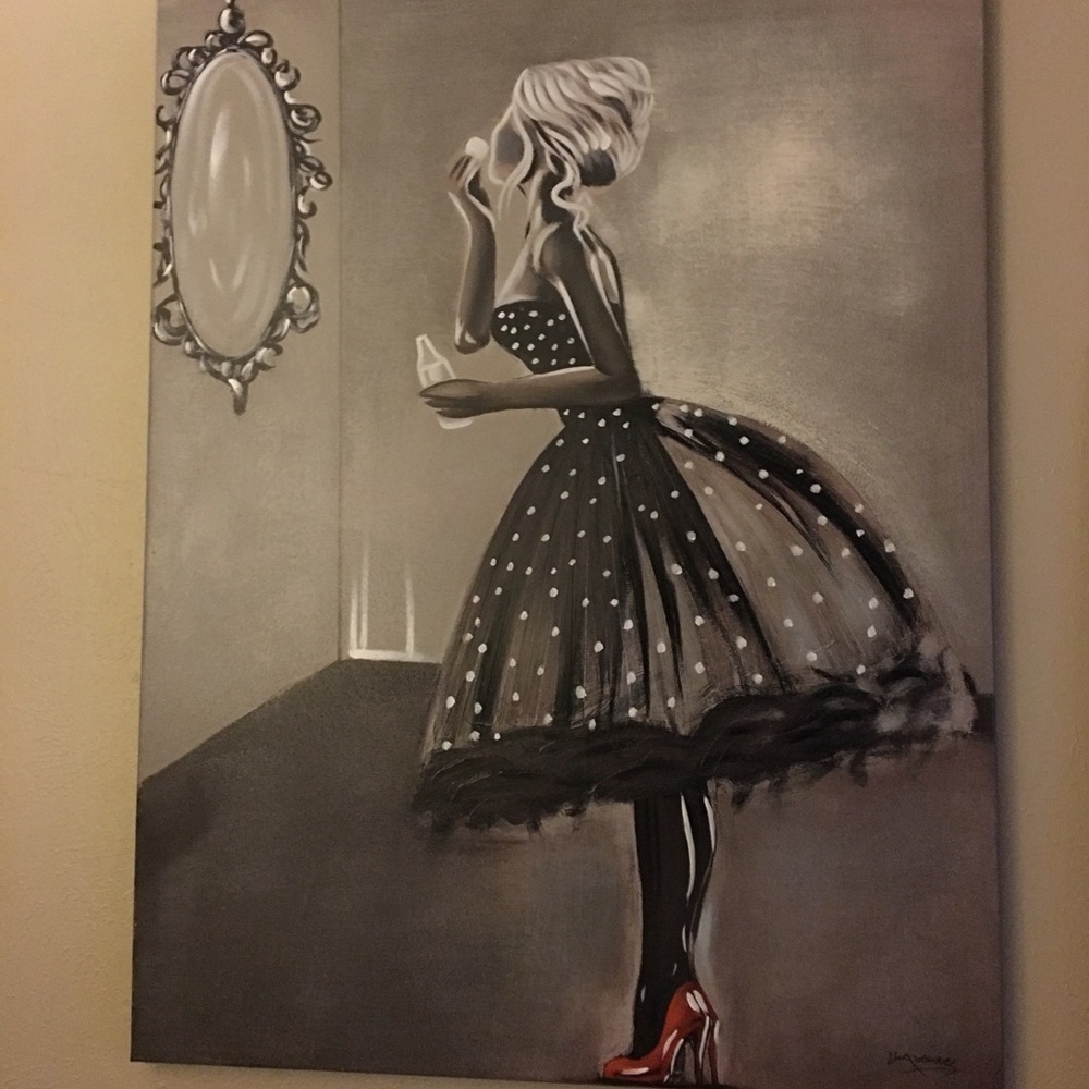 Kirklands "in the moment" painting