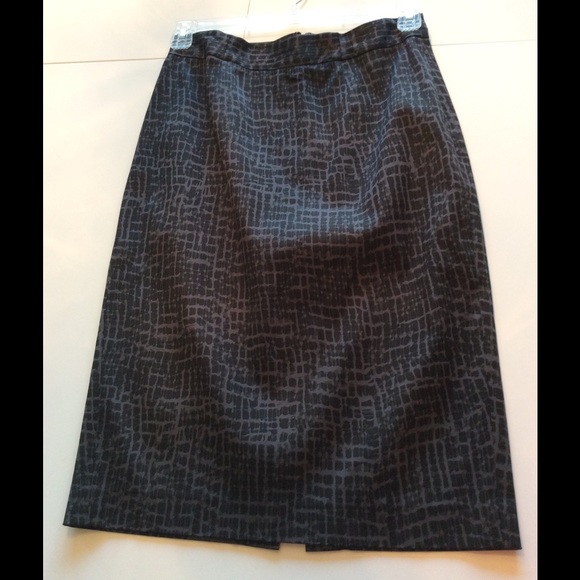 Women's Ann Taylor Loft Black/Gray Pencil Skirt - Picture 1 of 2