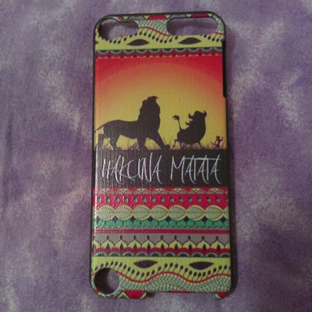 "Hakuna Matata" iPod touch 5th gen case