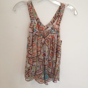 DIANE Von Furstenberg flowy top