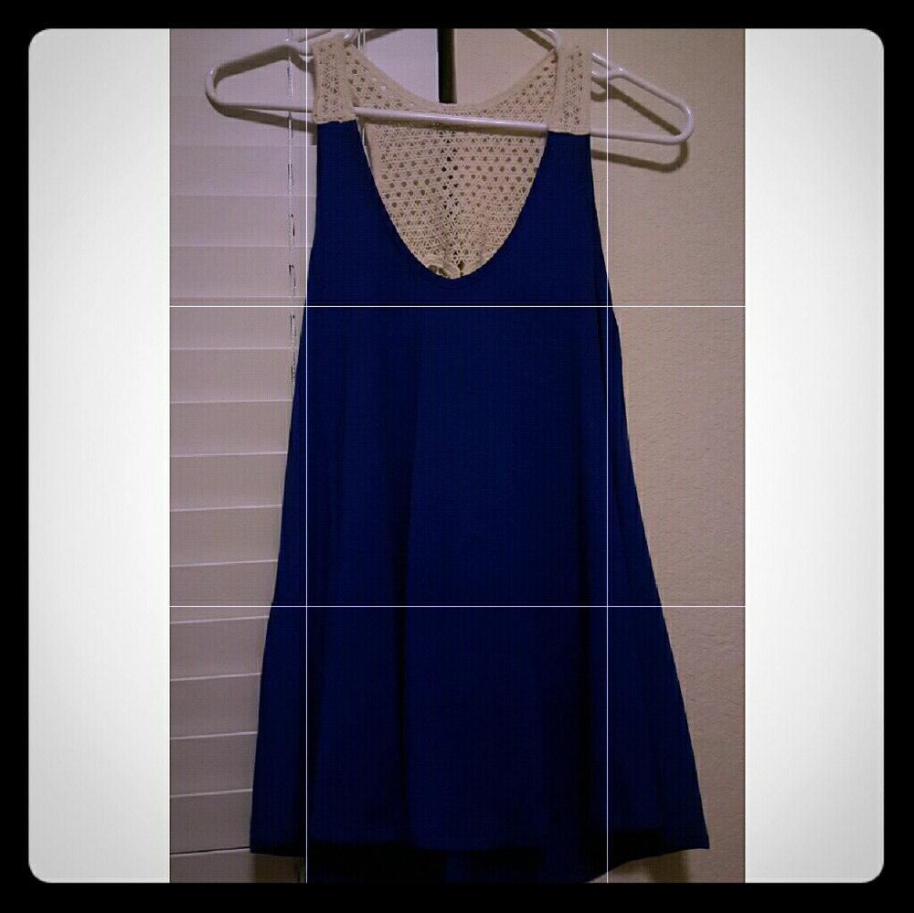 Sleeveless crochet top