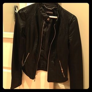 Express leather jacket