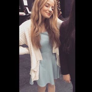 Forever 21 baby blue dress