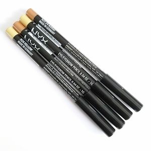 4x NYX Slim Brow Eyeliner Pencils