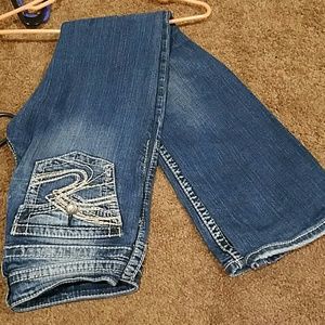 Silver pioneer jeans