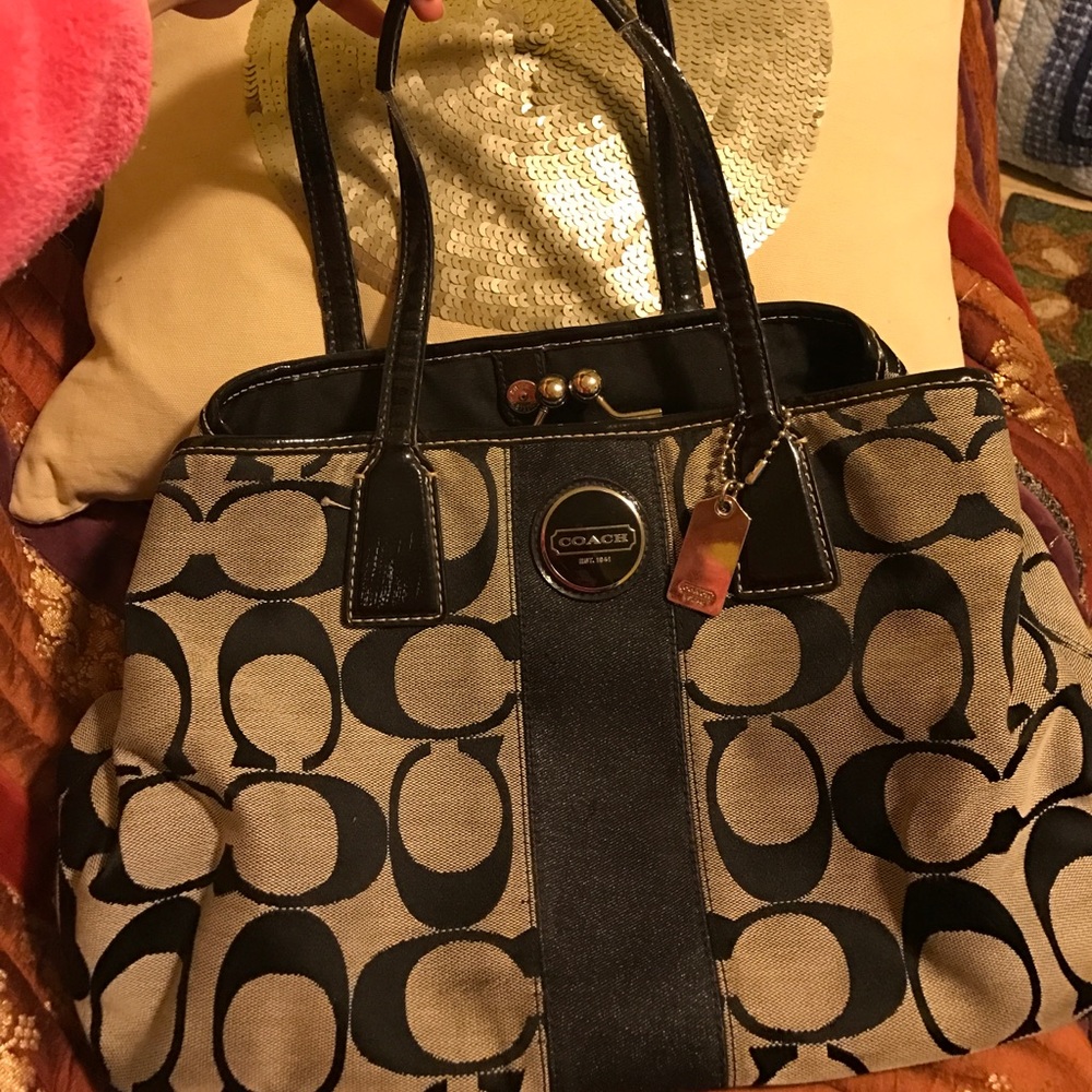 Black Coach Purse