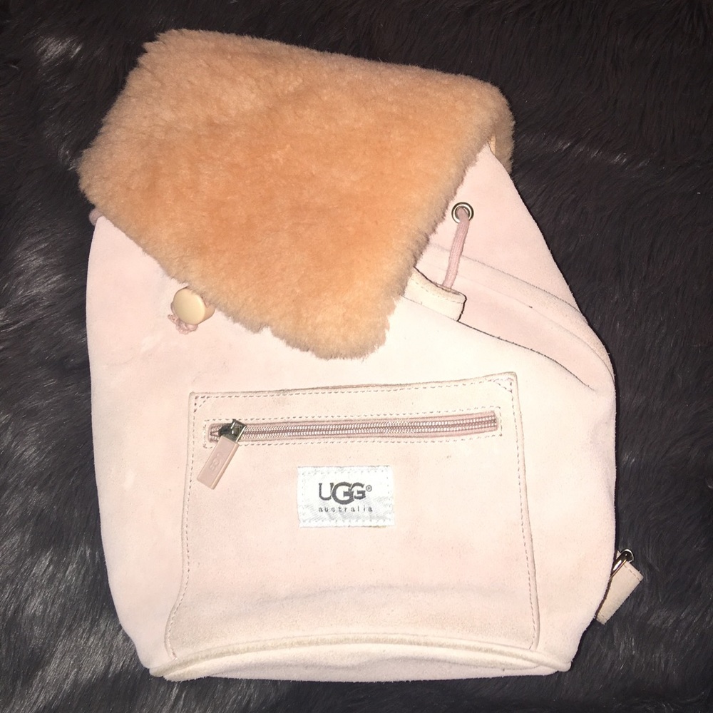 Authentic Ugg pink suede Back Pack