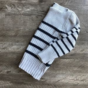 J. CREW Striped Boatneck Sweater!