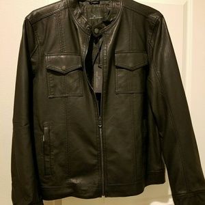 Black Faux leather jacket